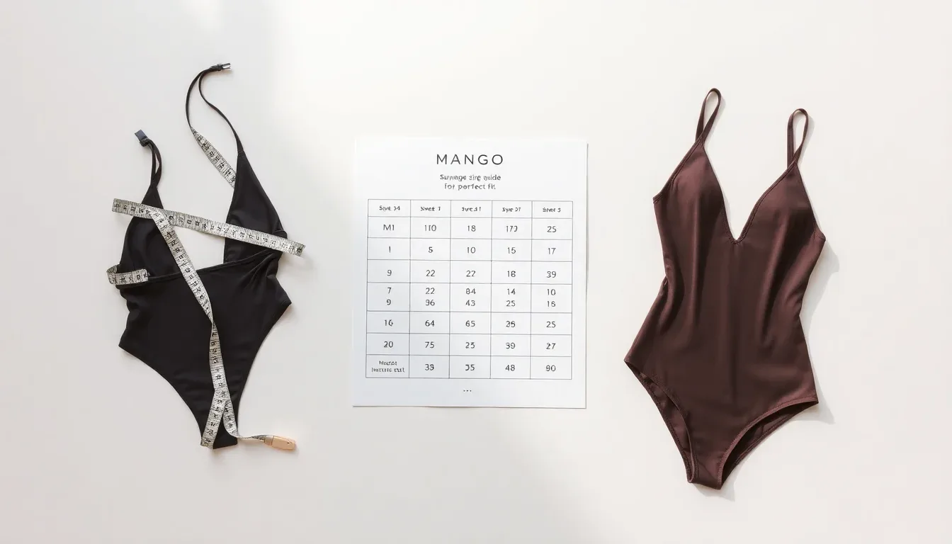 Comment choisir la bonne taille de maillot de bain Mango 