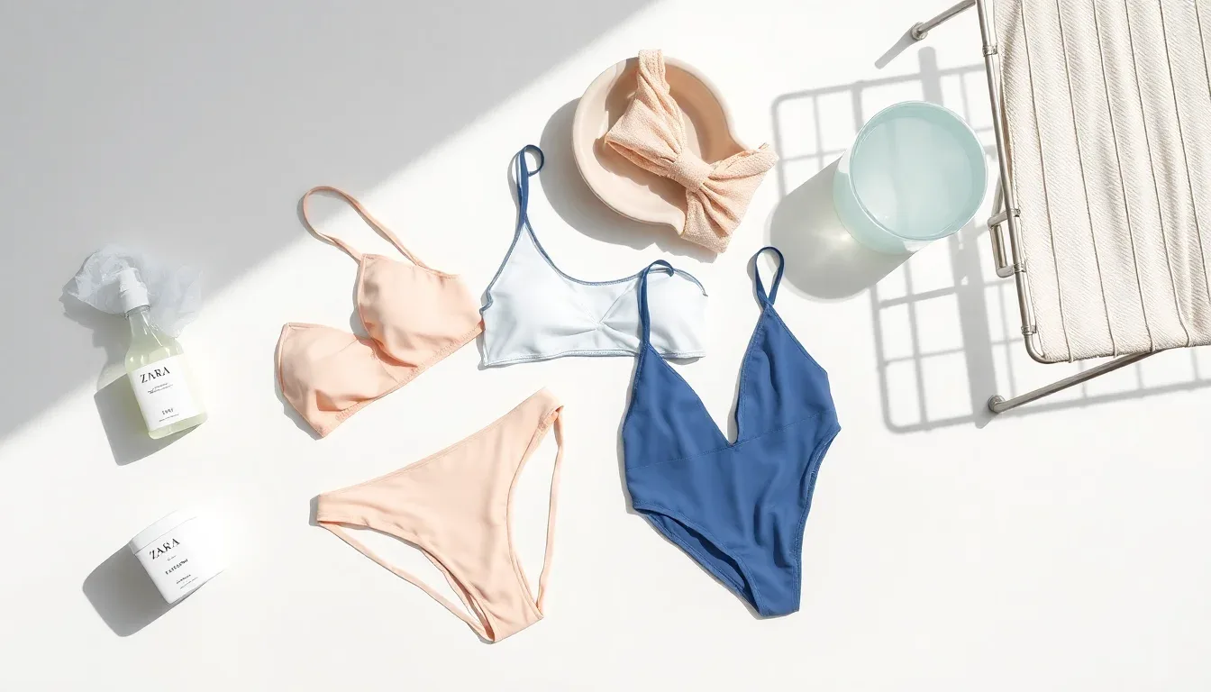 Entretien et durée de vie des maillots de bain Zara